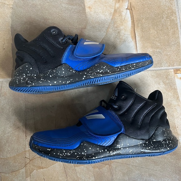 Adidas basketball pro shark 2.0 deep threat J boys sneakers - Picture 3 of 11